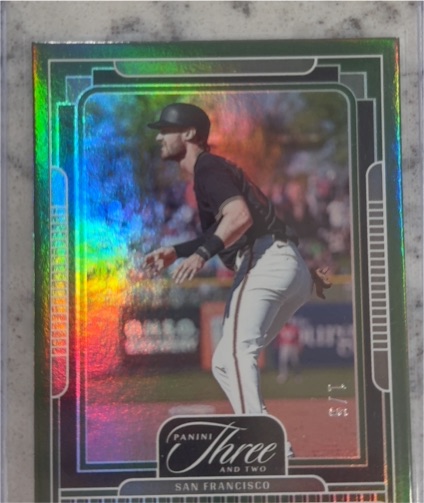 2025 Panini Three and Two #1 San Francisco Giants — front