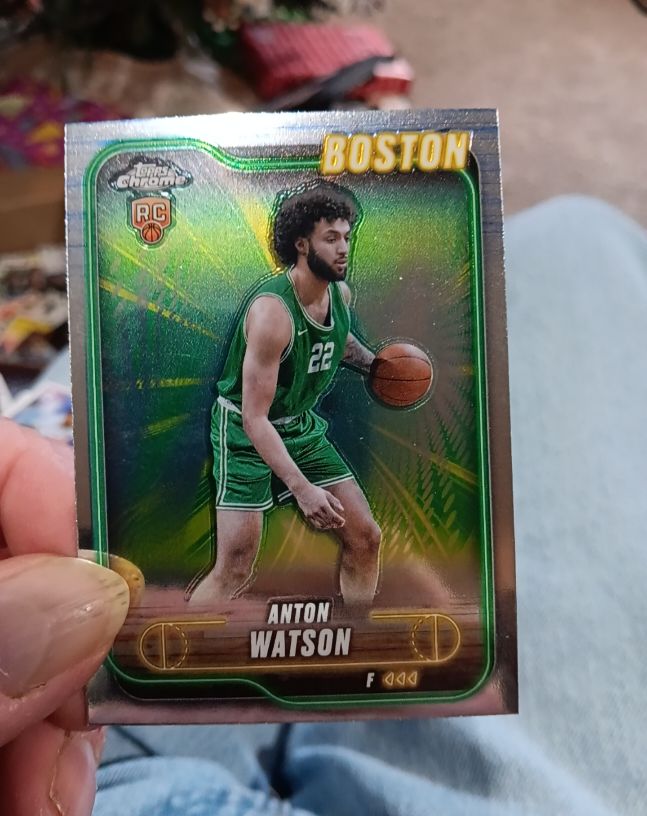 2024-25 Topps Chrome #107 Anton Watson — front
