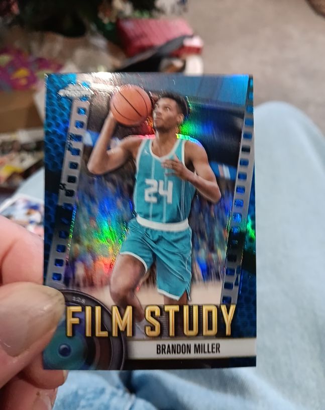 2024-25 Topps Chrome #FS-16 Brandon Miller Film Study — front
