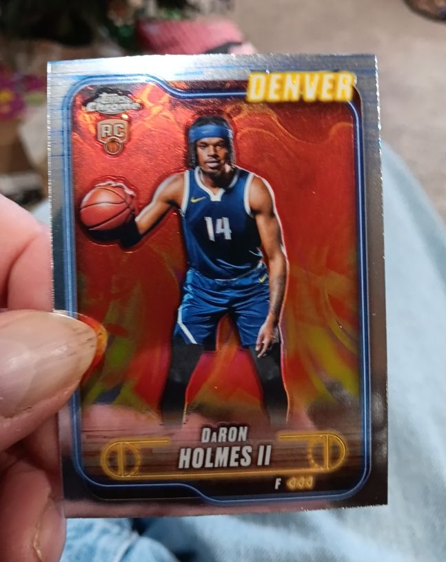 2024-25 Topps Chrome #195 DaRon Holmes II — front