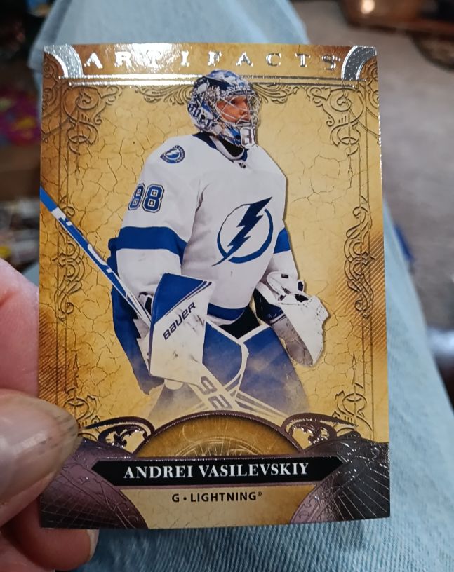 2020-21 Upper Deck Artifacts #61 Andrei Vasilevskiy — front