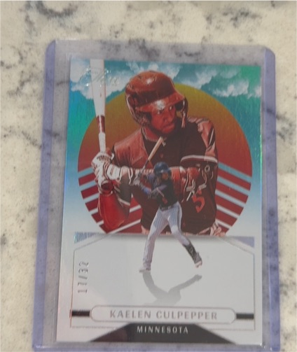2025 Panini Three And Two On The Horizon #Kaelen Culpepper — front