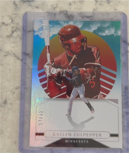 2025 Panini Three and Two #17 Kaelen Culpepper — front
