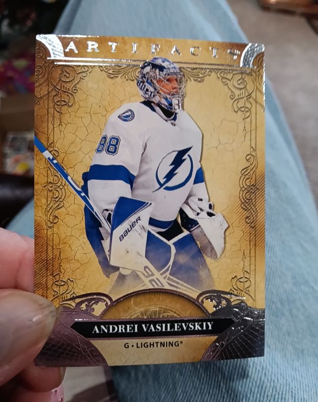 2020-21 Upper Deck Artifacts #61 Andrei Vasilevskiy — front