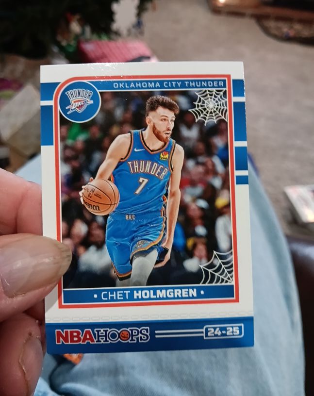 2024-25 Panini Haunted Hoops #185 Chet Holmgren — front