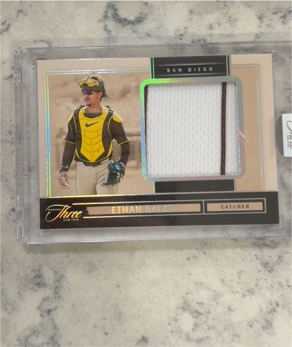 2025 Panini Three And Two Ethan Salas — front
