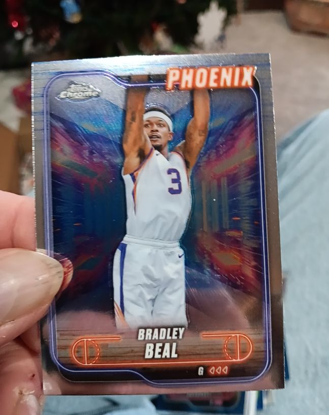 2024-25 Topps Chrome #170 Bradley Beal — front
