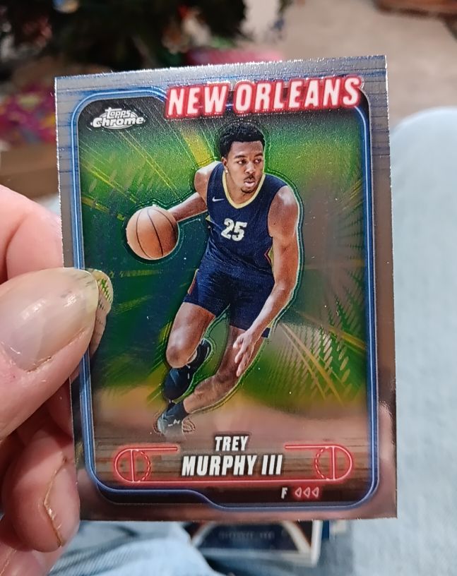 2024-25 Topps Chrome #144 Trey Murphy III — front