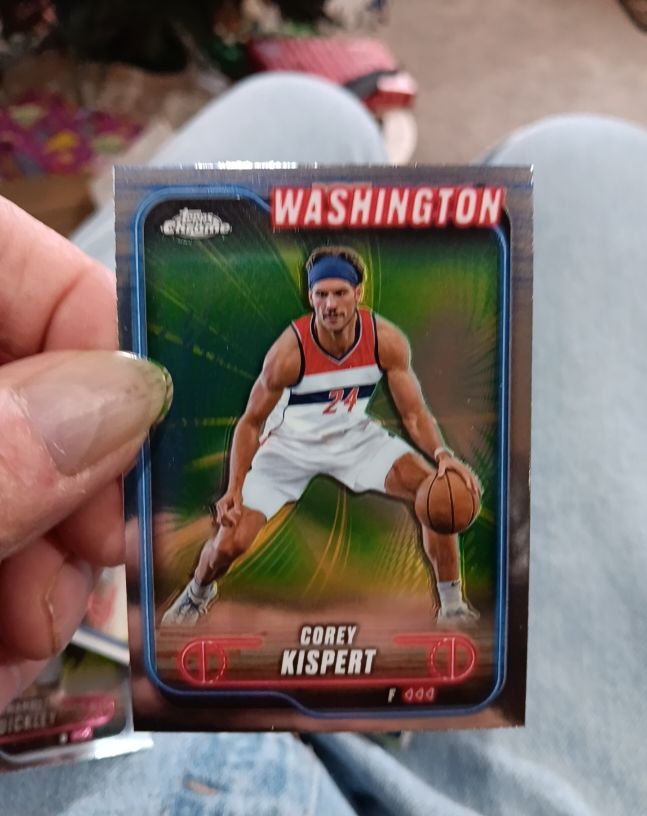 2024-25 Topps Chrome #72 Corey Kispert — front