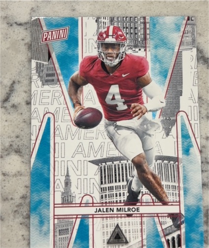 2024 Panini National #RP8 Jalen Milroe — front