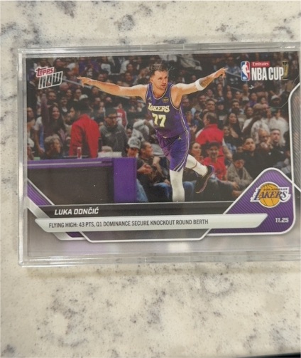 2023 Topps Now #11.25 Luka Dončić — front