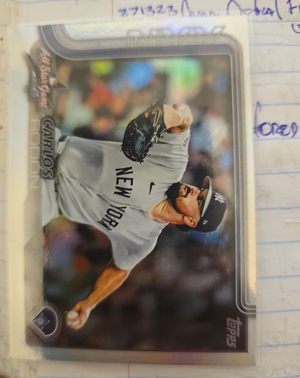 2025 Topps Update #ASG-38 Carlos Rodón — front