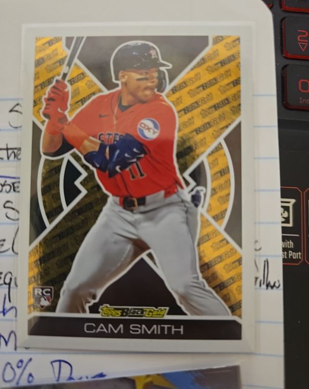 2025 Topps Update Black Gold #BG-9 Cam Smith — front