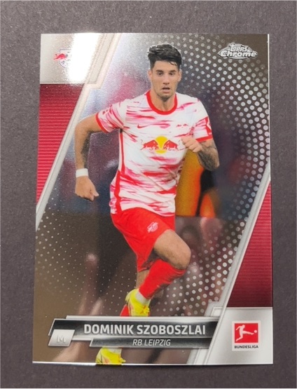 2021-22 Topps Chrome Bundesliga #61 Dominik Szoboszlai — front
