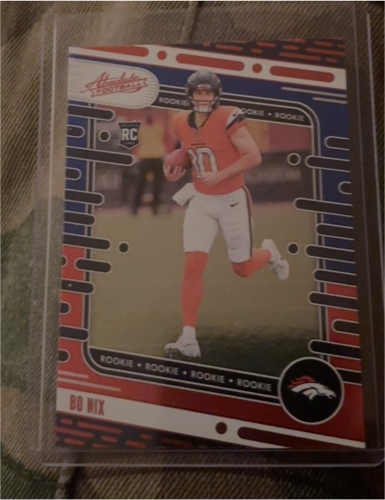2024 Panini Absolute Football #112 Bo Nix — front