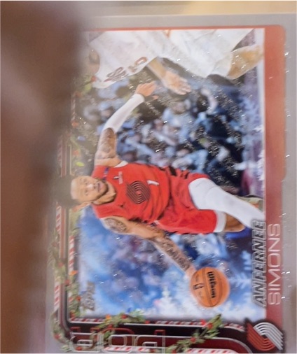 2025-26 Topps Holiday #H97 Anfernee Simons — front