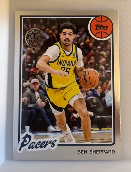 2025-26 Topps 1980-81 Topps Basketball #80BK-16 Ben Sheppard — front