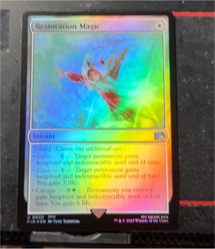 2021 Magic: The Gathering #0030 Restoration Magic — front