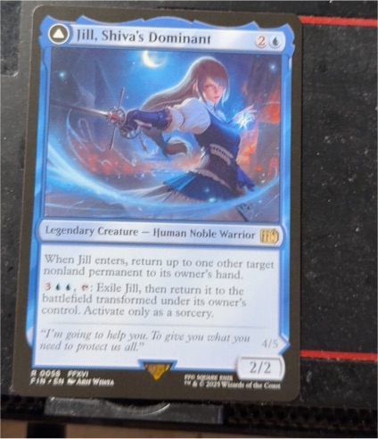2023 Magic: The Gathering #58 Jill, Shiva's Dominant — front