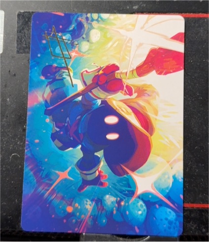 MTG Vivi Ornitier Art Card Final Fantasy: Art Series 17/53 — front