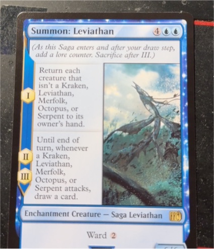 2023 Final Fantasy #77 Summon: Leviathan — front