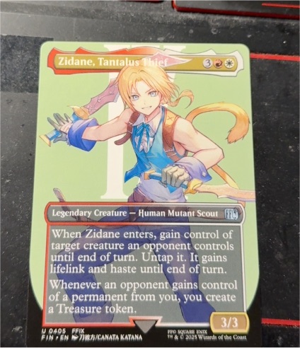 2025 Magic: The Gathering #0405 Zidane, Tantalus Thief — front