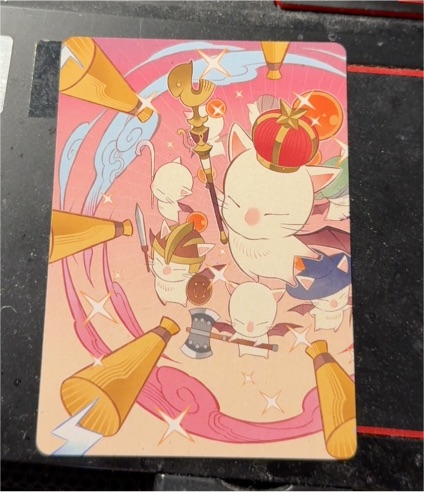 2025 MTG Final Fantasy Art Series #41 Good King Mog XII — front