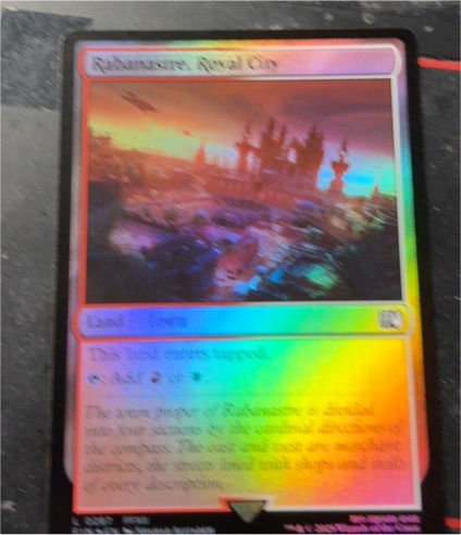 2023 Magic: The Gathering #287 Rabanastre, Royal City — front