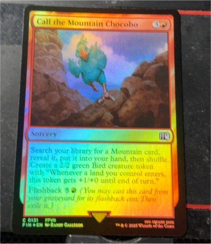 2023 Final Fantasy Call the Mountain Chocobo — front