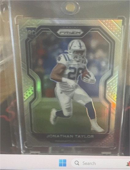 2020 Panini Prizm #332 Jonathan Taylor — front
