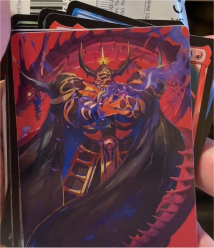 2025 Magic The Gathering Final Fantasy Art Series #45/53 Golbez, Crystal Collector — front