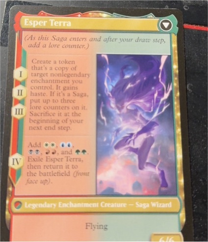 Magic The Gathering Esper Terra — front