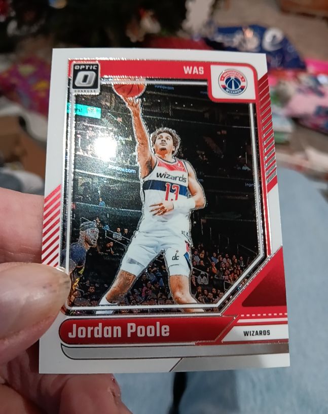 2024-25 Donruss Optic #192 Jordan Poole — front