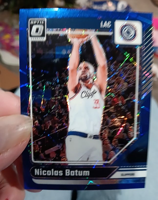2024-25 Panini Donruss Optic #193 Nicolas Batum — front
