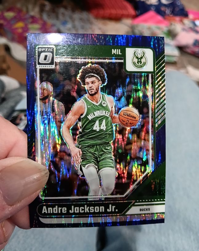 2024-25 Panini Donruss Optic #1 Andre Jackson Jr. — front