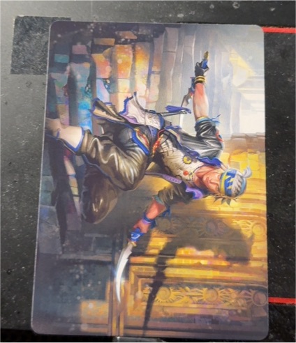 Magic The Gathering Final Fantasy Art Series #15/53 Locke Cole — front