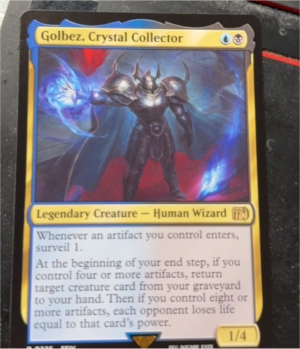 2025 Final Fantasy #225 Golbez, Crystal Collector — front