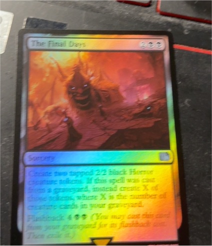2011 Magic: The Gathering #110 The Final Days — front