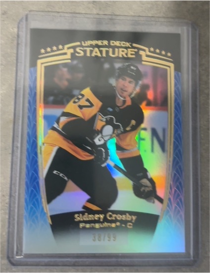 2024-25 Upper Deck Stature #21 Sidney Crosby — front