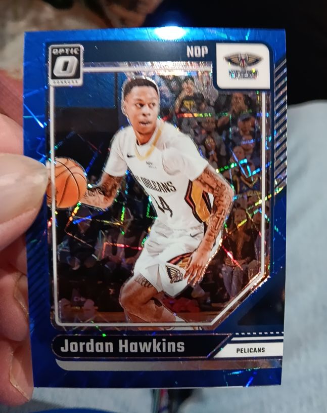 2024-25 Panini Donruss Optic #68 Jordan Hawkins — front