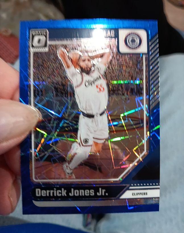 2024-25 Panini Donruss Optic #71 Derrick Jones Jr. — front