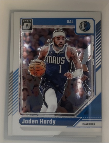 2024-25 Panini Donruss Optic #33 Jaden Hardy — front