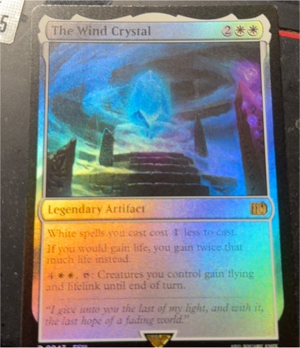 2025 Magic: The Gathering #43 The Wind Crystal — front