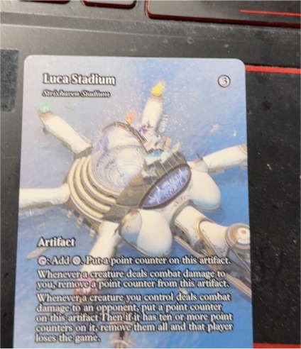 2025 Magic: The Gathering #63 Luka Stadium — front