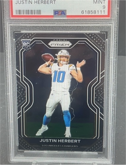 2020 Panini Prizm #325 Justin Herbert — front