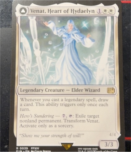 2023 Magic: The Gathering #39 Venat, Heart of Hydaelyn — front