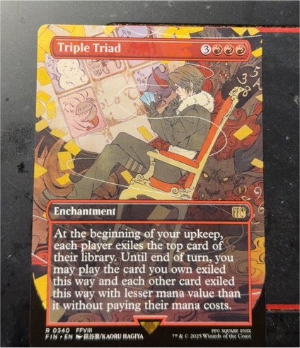 2025 Magic The Gathering Final Fantasy #0340 Triple Triad — front