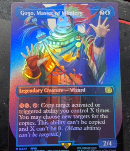 Final Fantasy #377 Gogo, Master of Mimicry — front