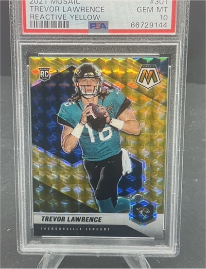 2021 Panini Mosaic #301 Trevor Lawrence — front