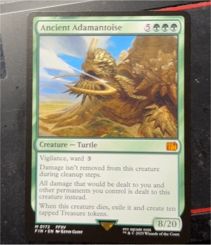 Ancient Adamantoise #0172 — front